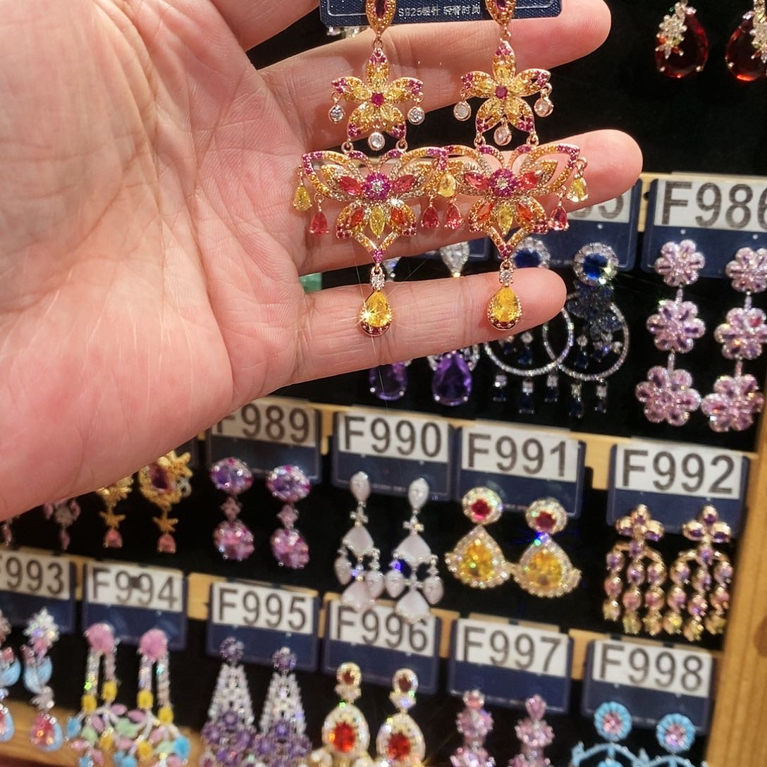 【闪购商品】纯铜925银锆石