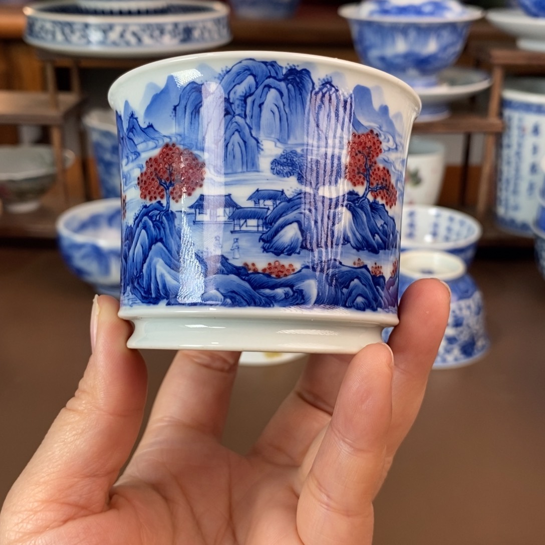 景德镇陶瓷手工手绘
