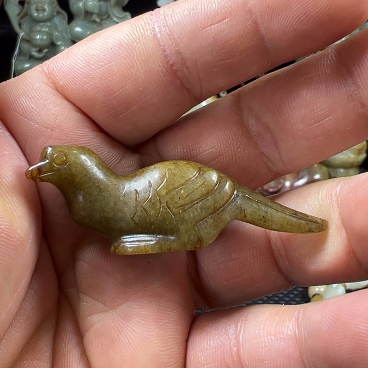 和田玉挂件未镶嵌