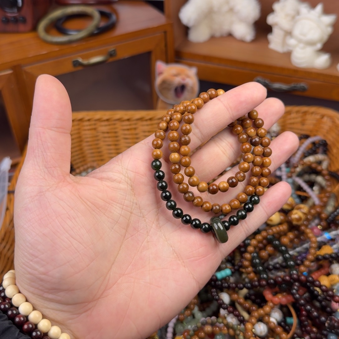 和田玉（糖玉）手链未镶嵌