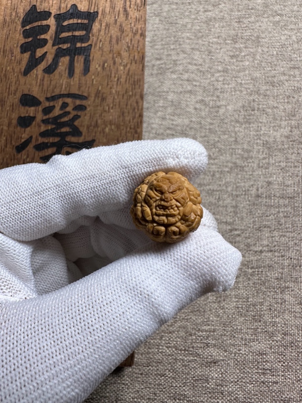 猴头核桃雕刻单颗新款石头人顶工系列文玩配饰男士礼物