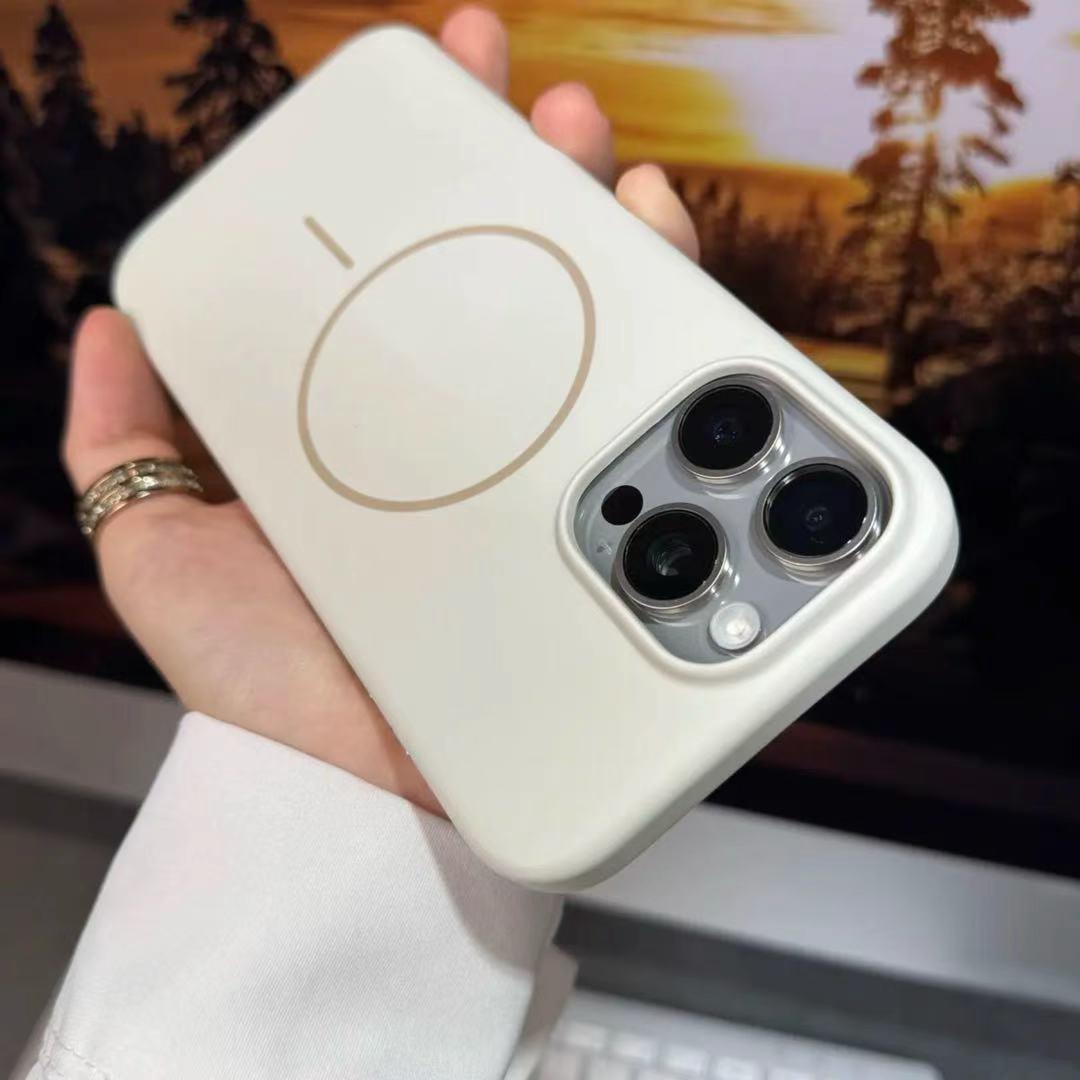 【UV准分子工艺】肤感磨砂磁吸壳适用苹果iPhone16pro/15/14手机壳