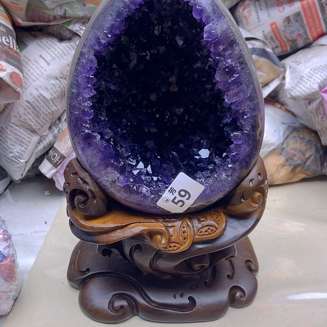 紫晶大型摆件（非配饰）未镶嵌