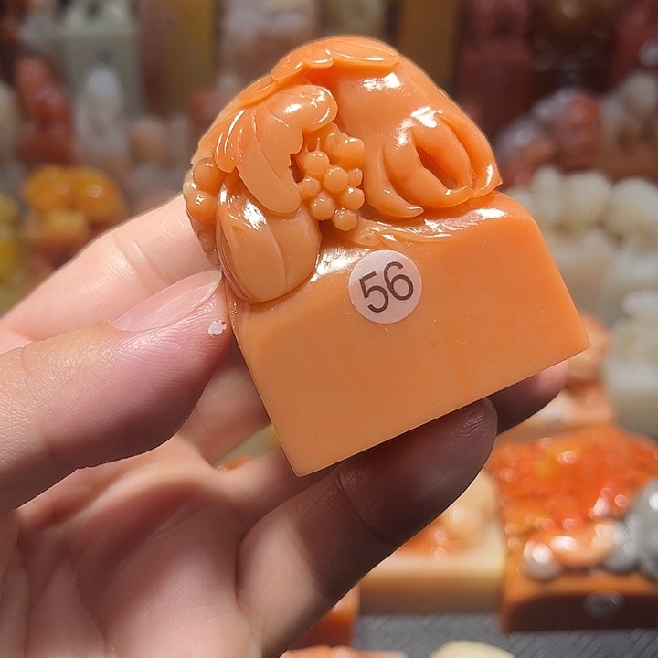 老挝石老挝保利石印章