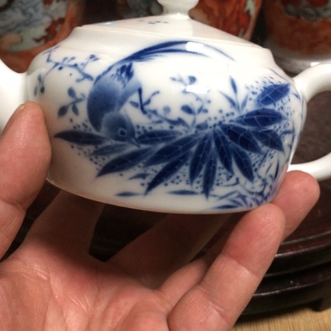 【闪购商品】瓶凤**畔陶瓷陶瓷手绘手工陶瓷器瓶壶瓷器陶瓷