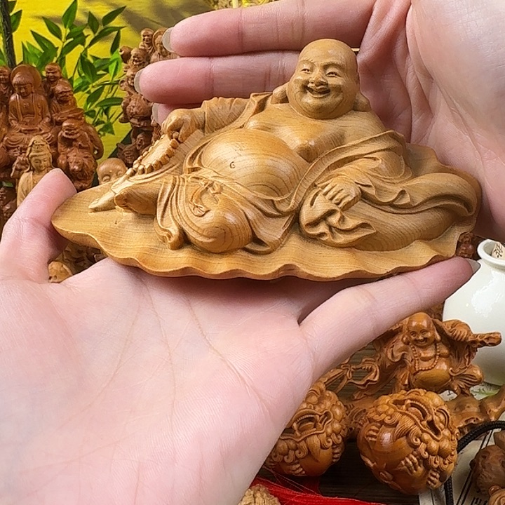 柏木（崖柏）荷叶弥勒