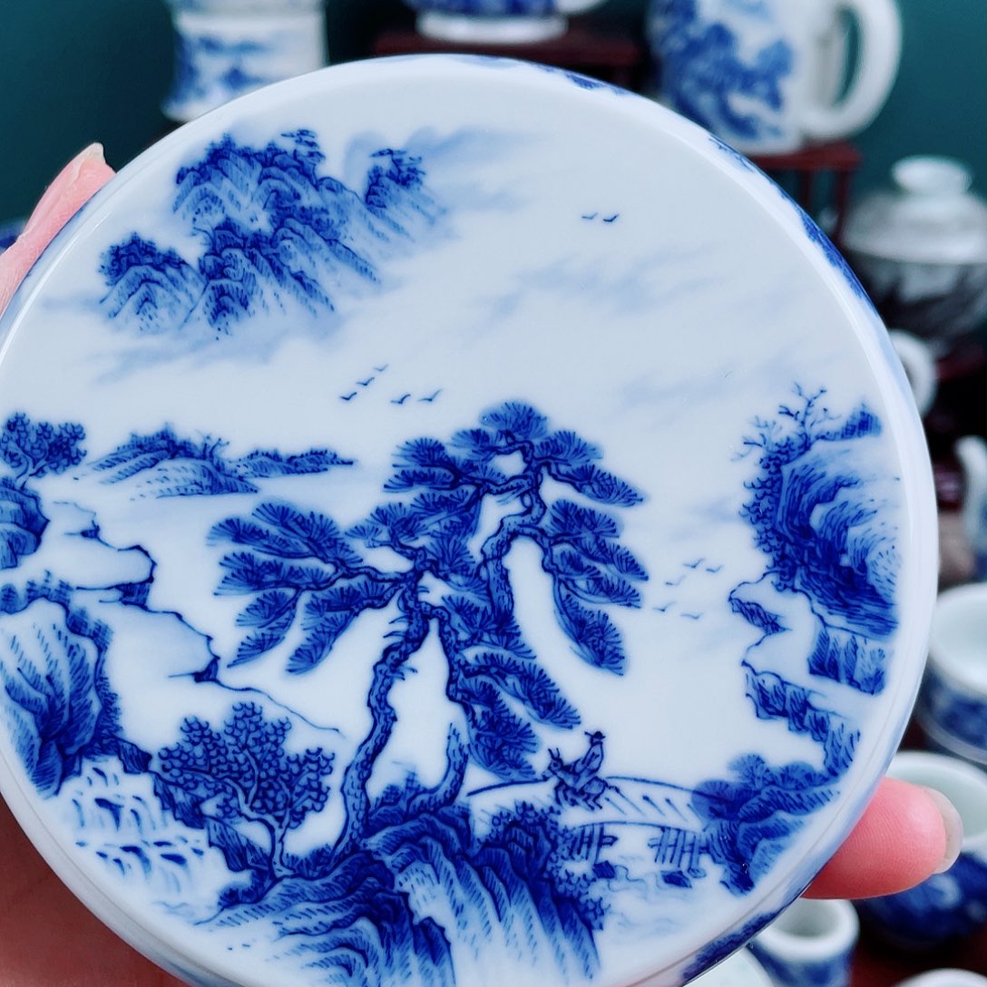 手工手绘青花青花