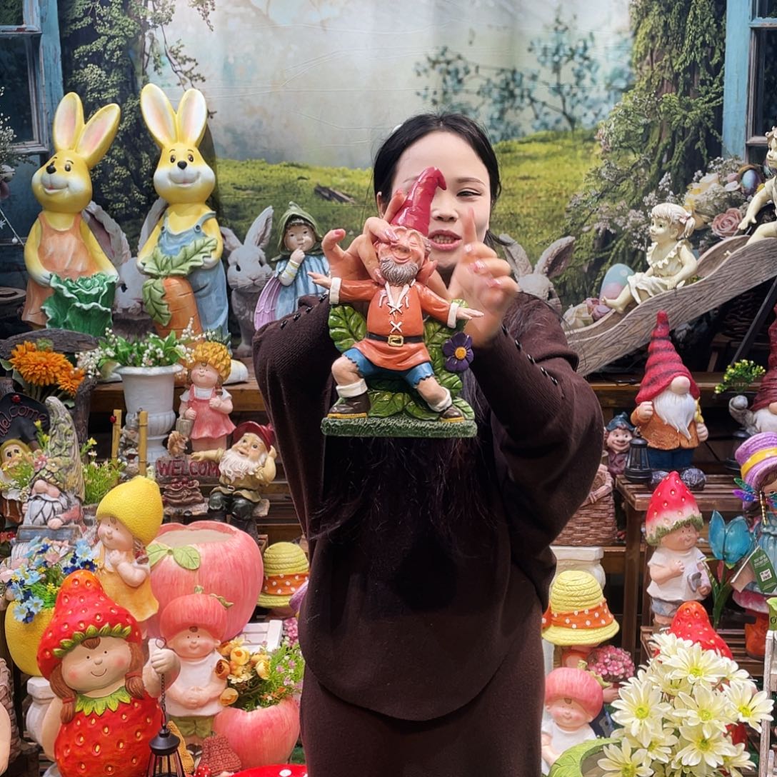 摆件花园摆件红红火火