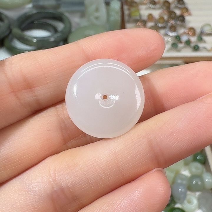 和田玉未镶嵌颈饰216.9