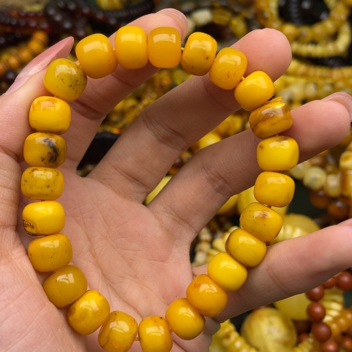 琥珀未镶嵌珠宝奇石