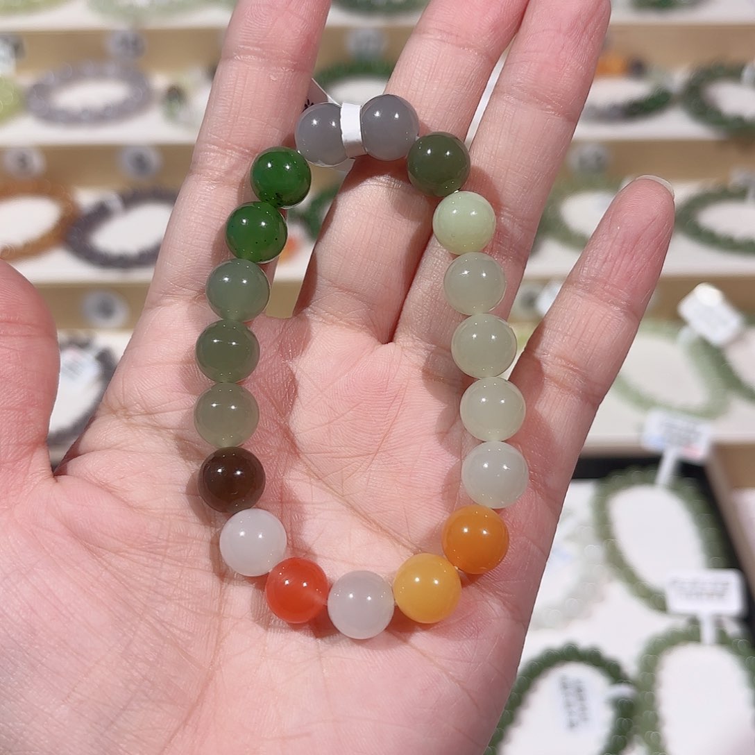 和田玉手链未镶嵌a