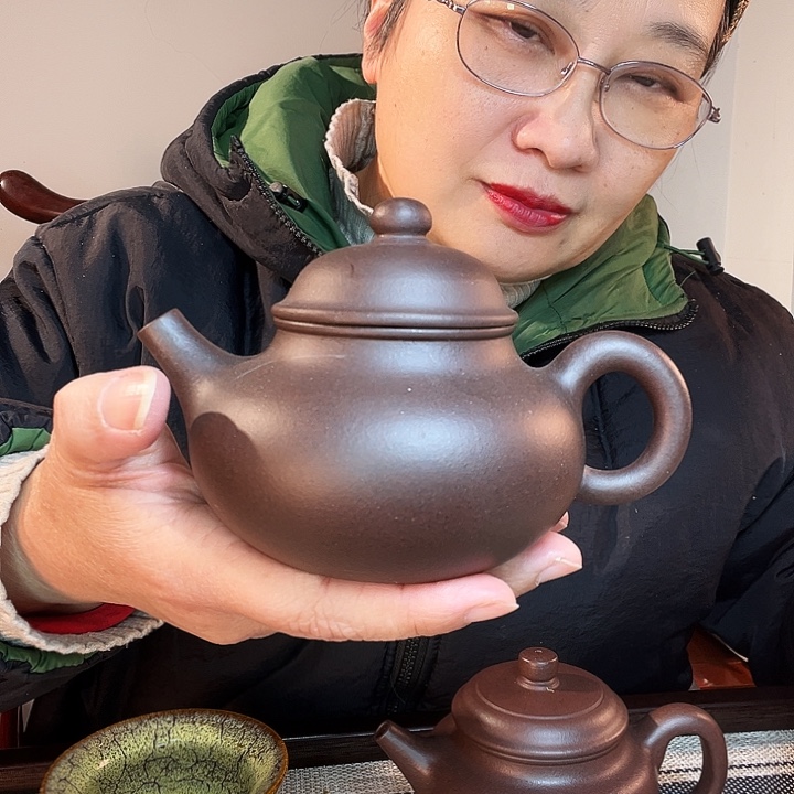 紫泥茶壶作品欣赏