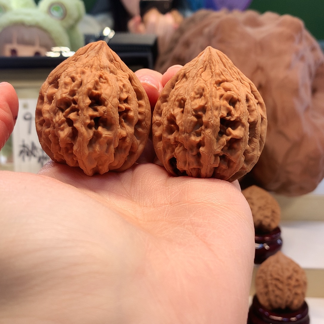 桃核吊坠42尺大沽石