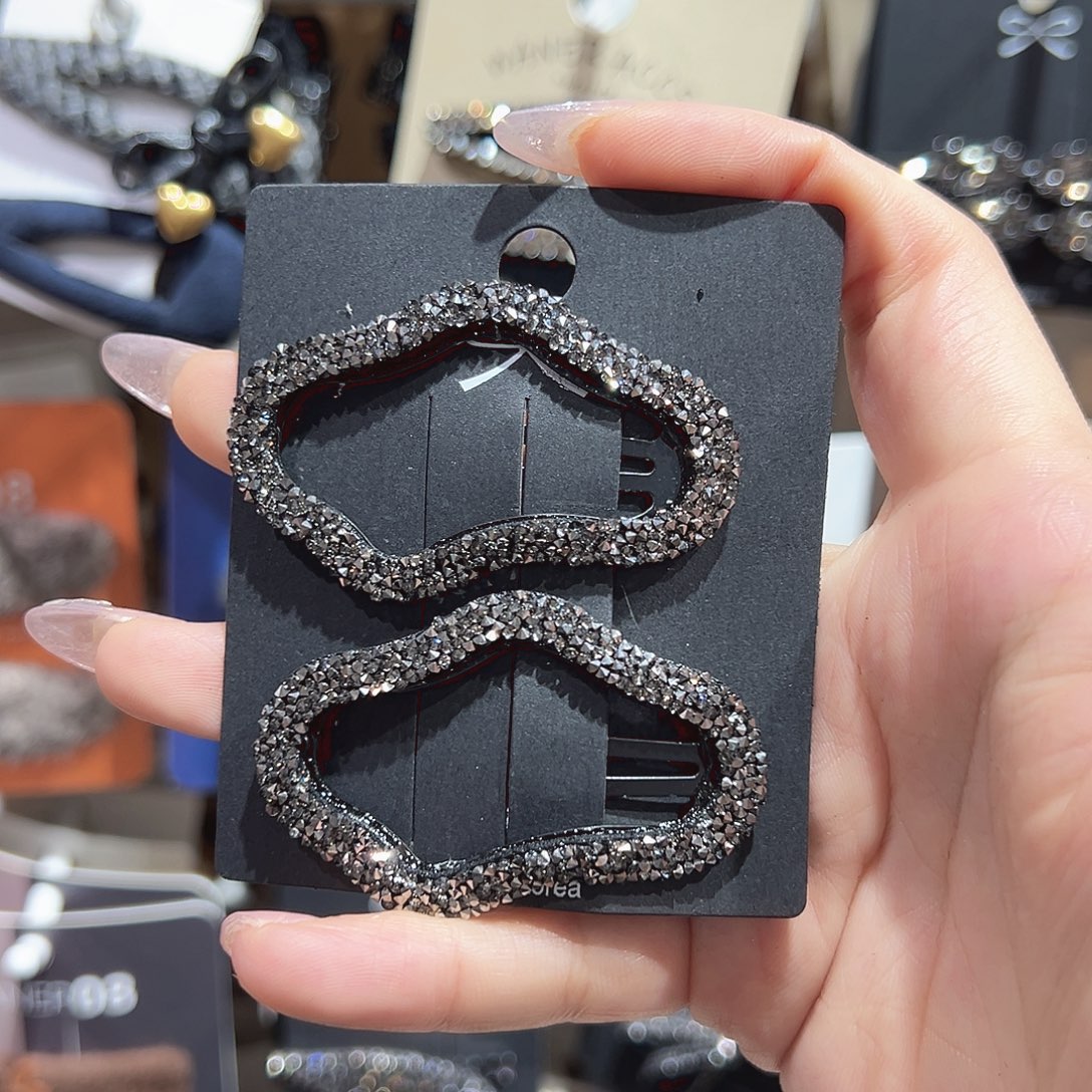 皮质铁合金云朵砂糖掰掰夹