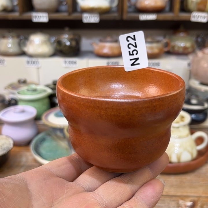茶杯朱泥陶瓷艺术品