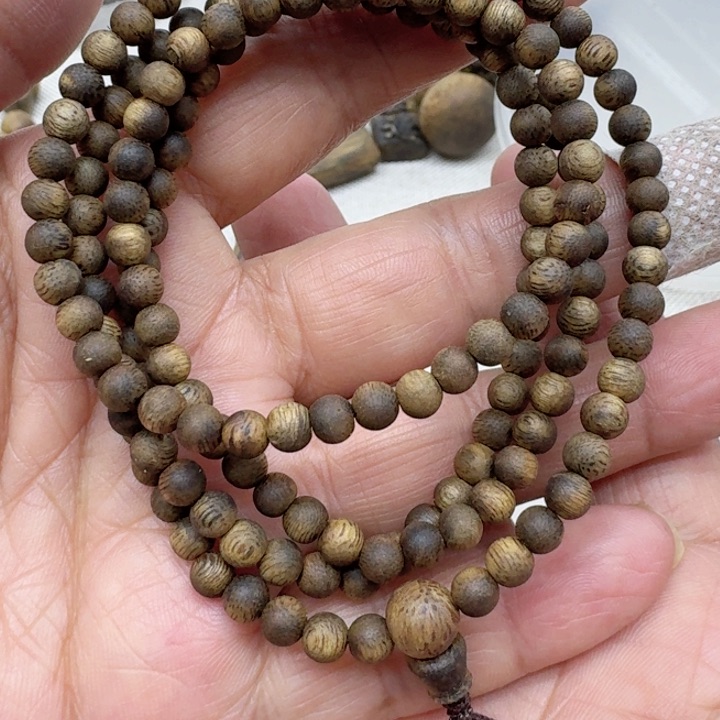 沉香沉香碎屑04圆珠一条