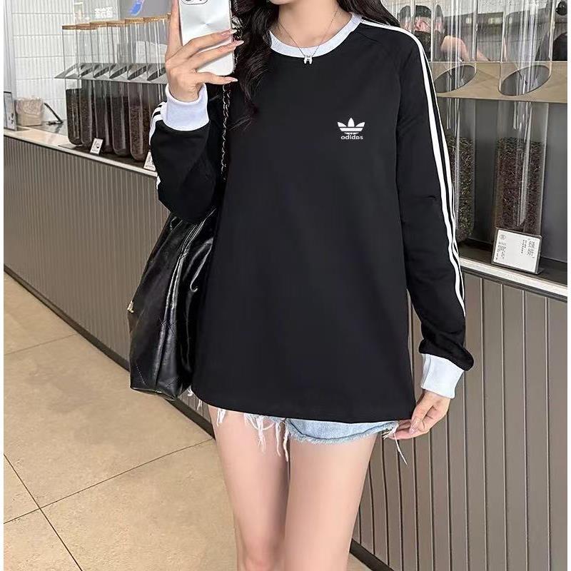 【商城撤柜】男女秋季情侣款圆领卫衣男女同款刺绣上衣