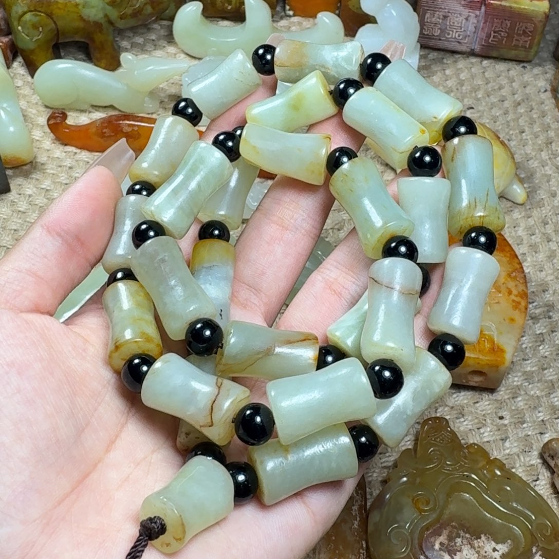 白玉菩提吊坠挂件