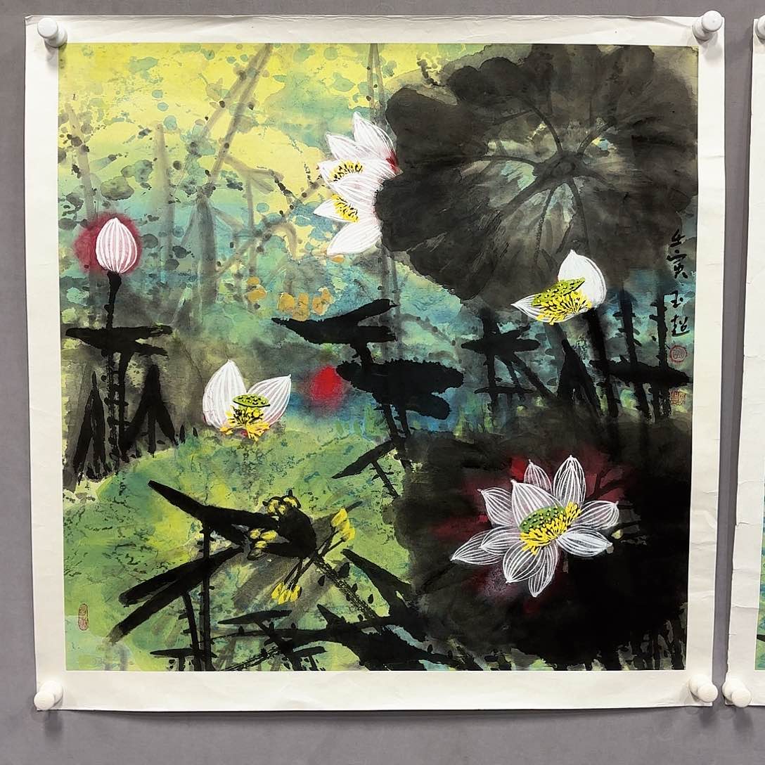 国画国画纯手绘作品请放心去藏