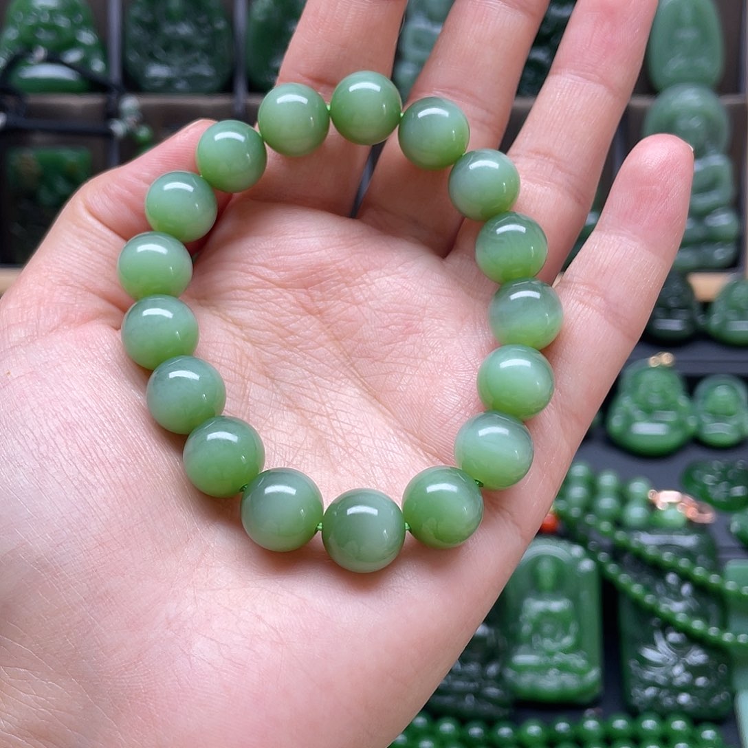 和田玉手链未镶嵌