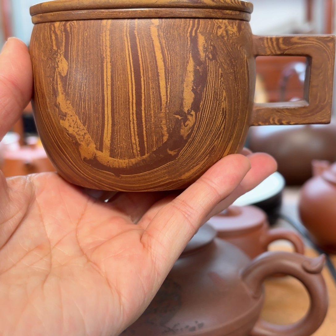 【闪购商品】紫砂茶杯?****s宜兴紫砂工艺美术作品