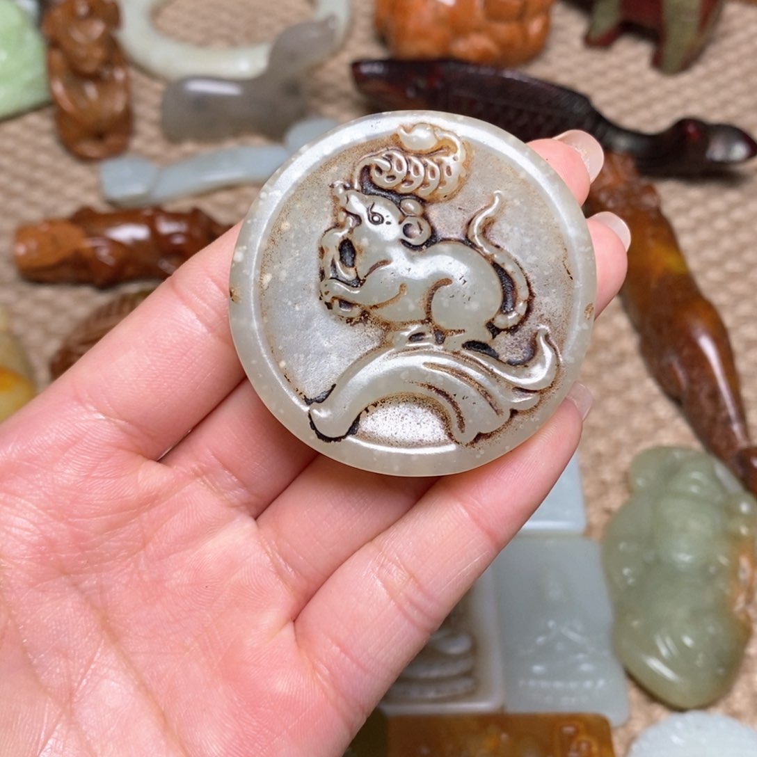 白玉菩提吊坠白玉菩提白玉菩提摆件