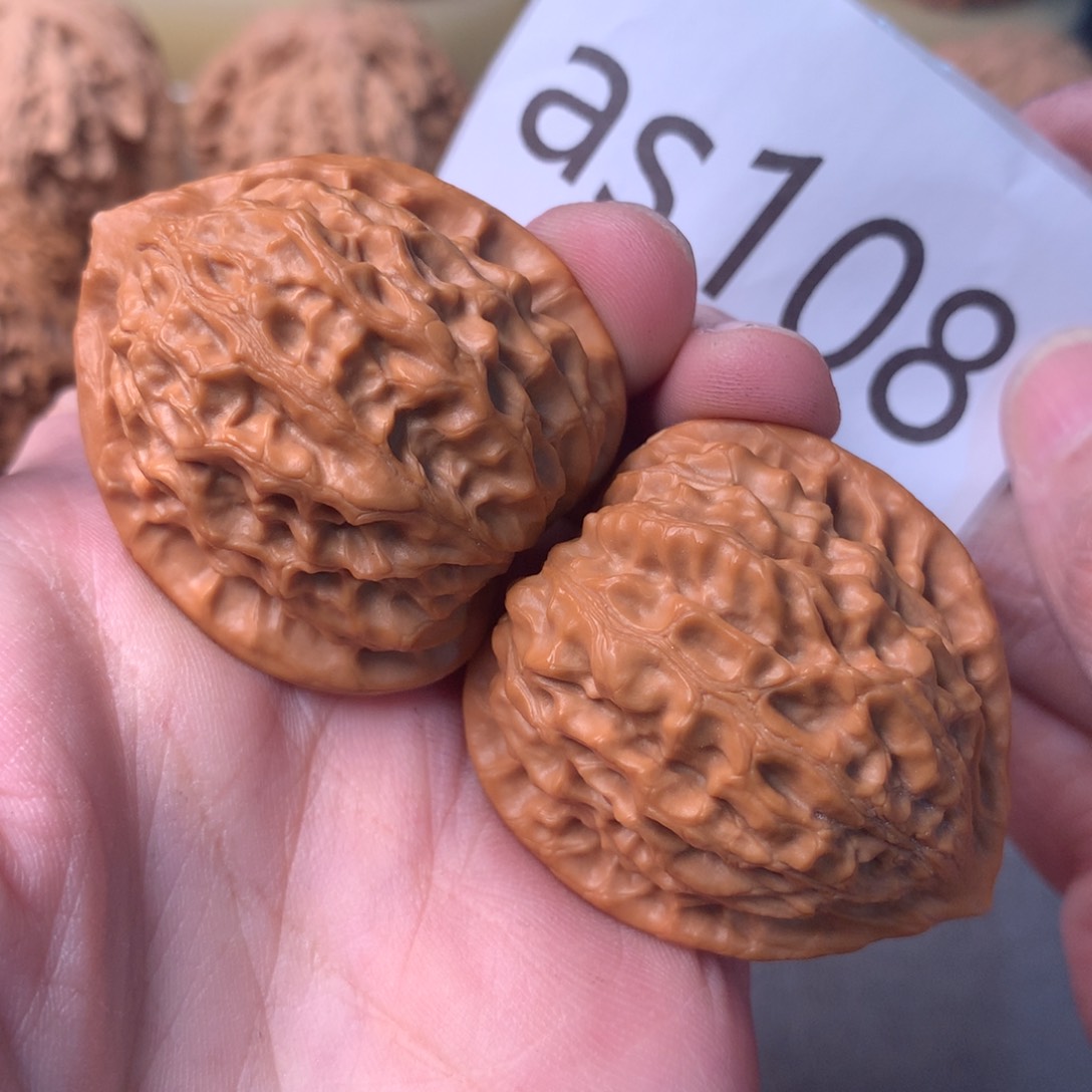 文玩核桃把件金牛38