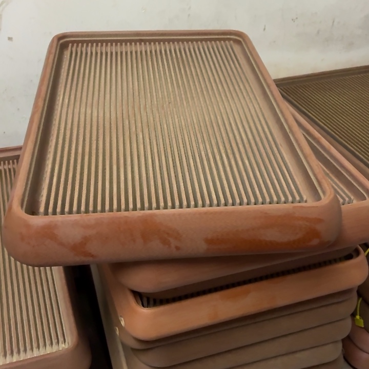 电木茶盘橙龙纹木纹款变之红了60-40-6，206号