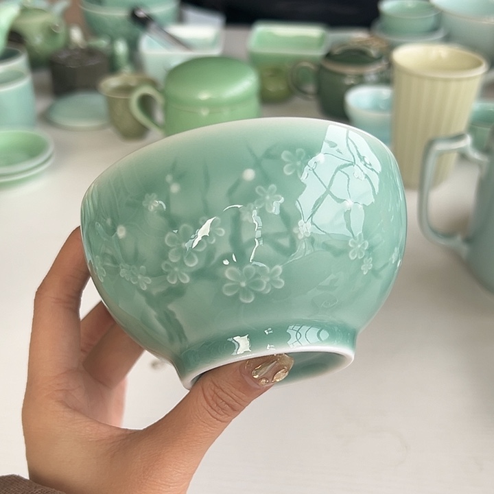 小米茶器龙泉青瓷