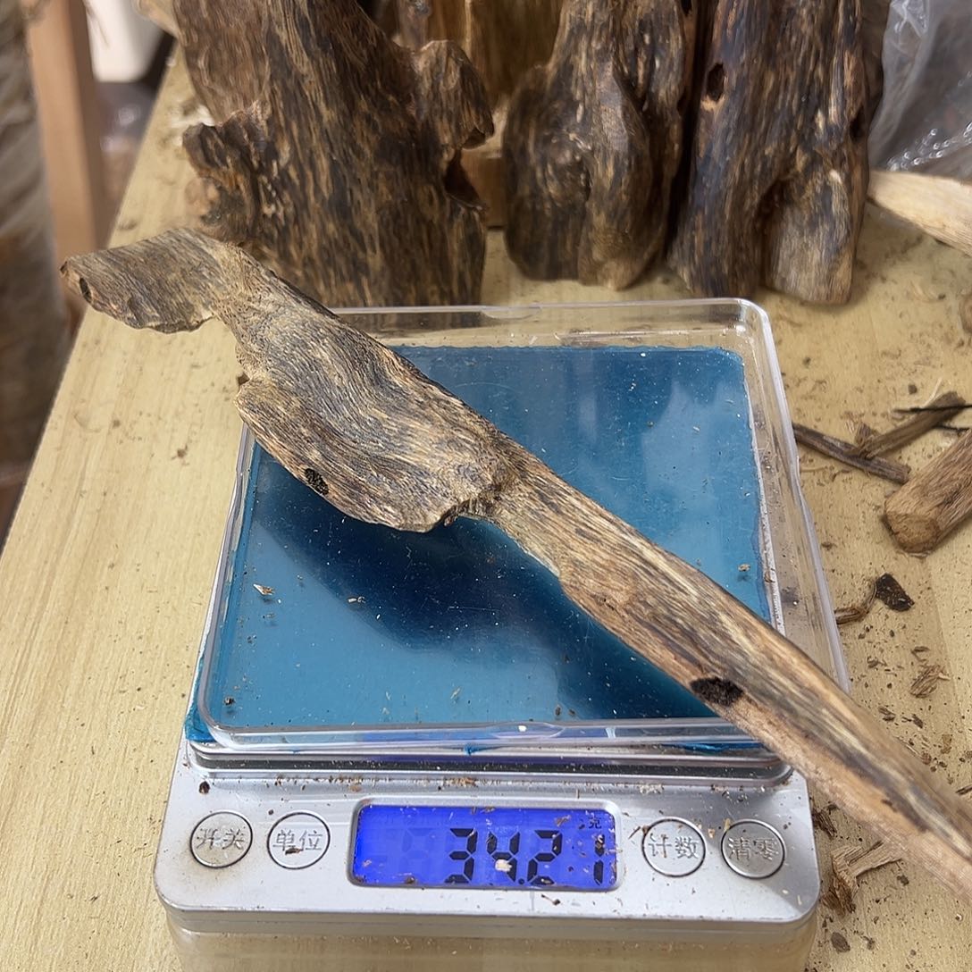 香料绿奇楠虫漏34克千里香