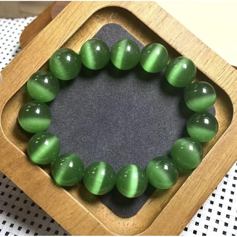 猫眼精品玉手串11mm-SLL0004