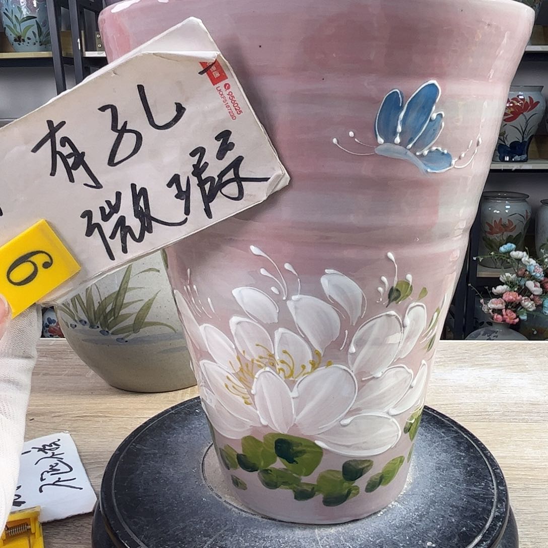 罐1tc景德镇陶瓷花盆