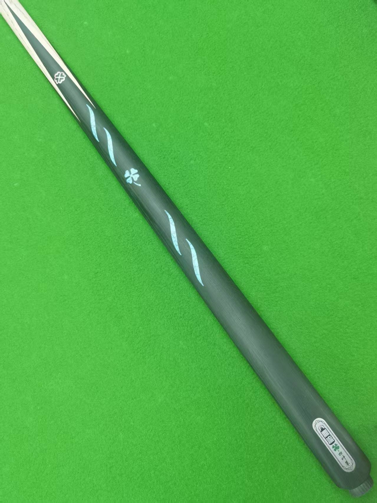 中式黑八专业小头镶嵌款台球杆适合多种台球玩法