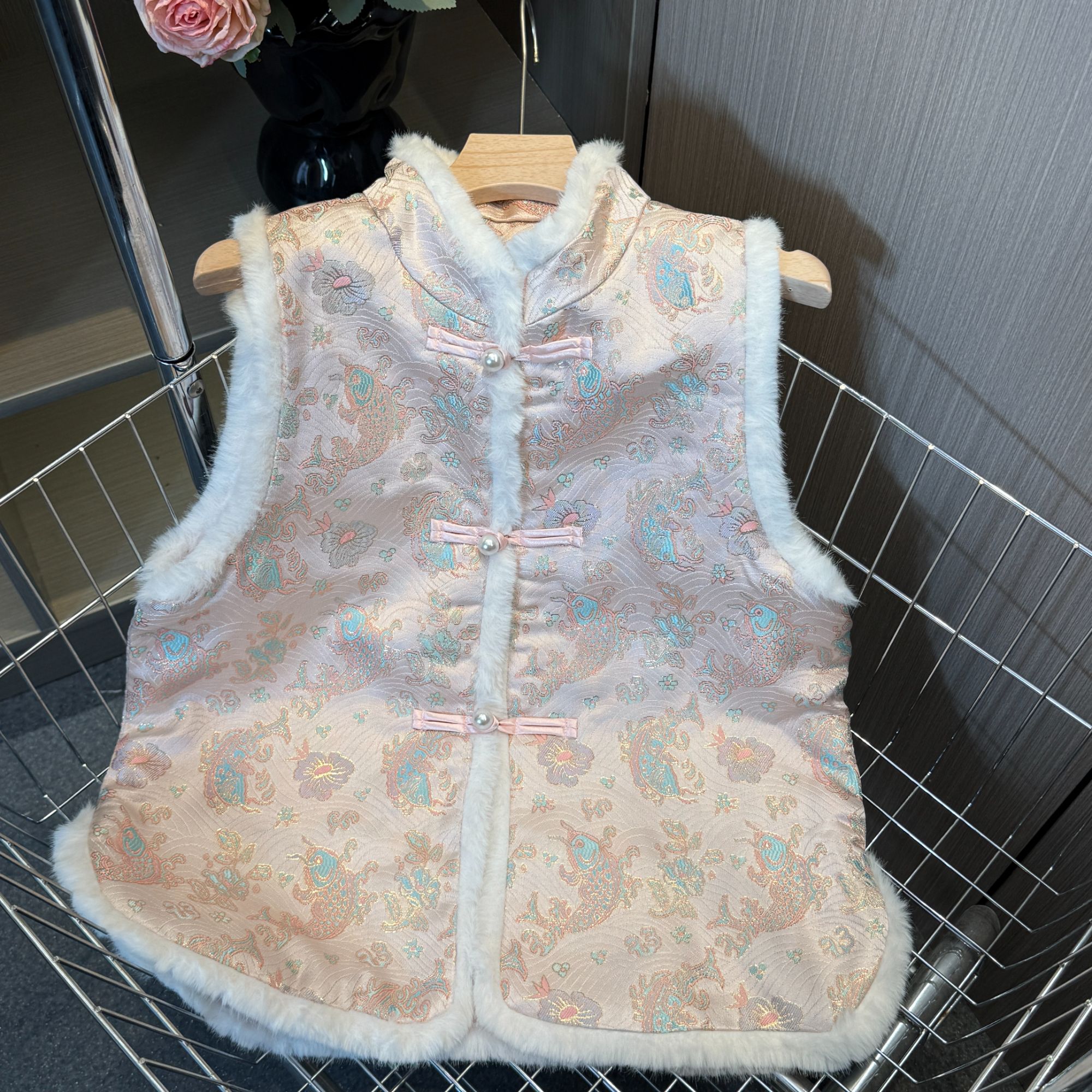 【桐柠】2025冬季新中式精致小众保暖马夹出街通勤时尚轻职风秋冬