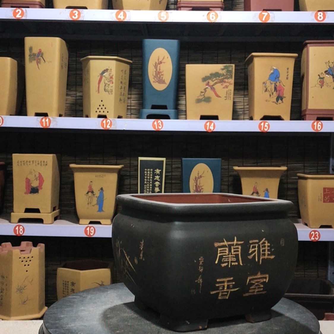 【闪购商品】紫砂花盆消*手工制作