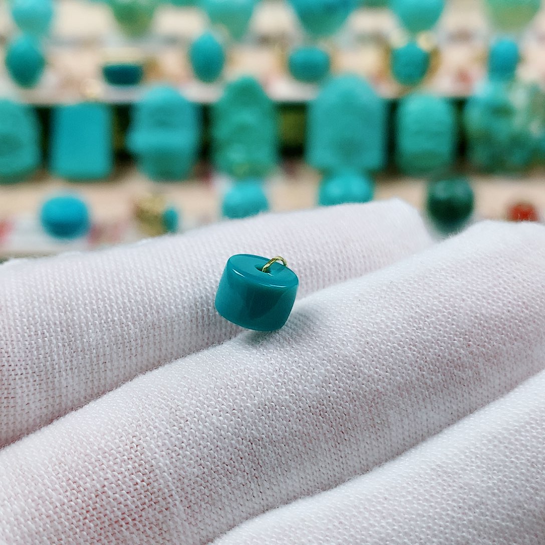 绿松石未镶嵌尺寸6.9