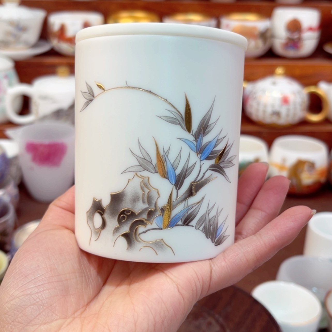 【闪购商品】高货羊脂玉瓷陶瓷茶具