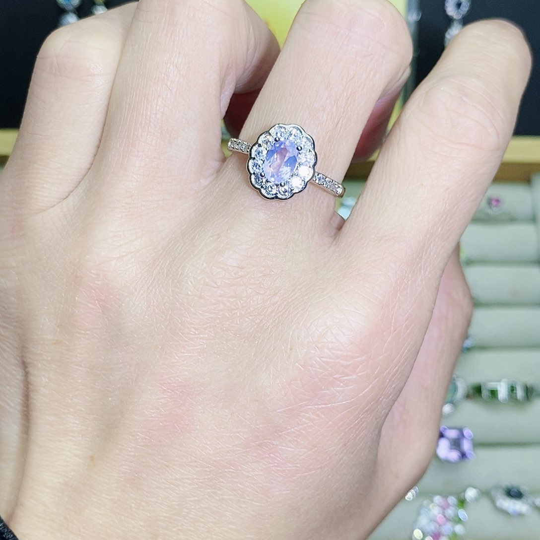 未镶嵌戒指水晶589