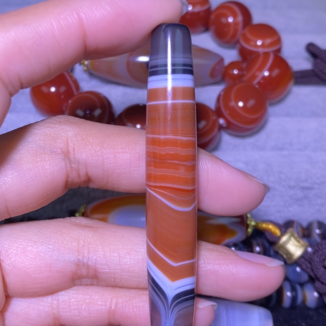 玛瑙/玉髓未镶嵌颈饰
