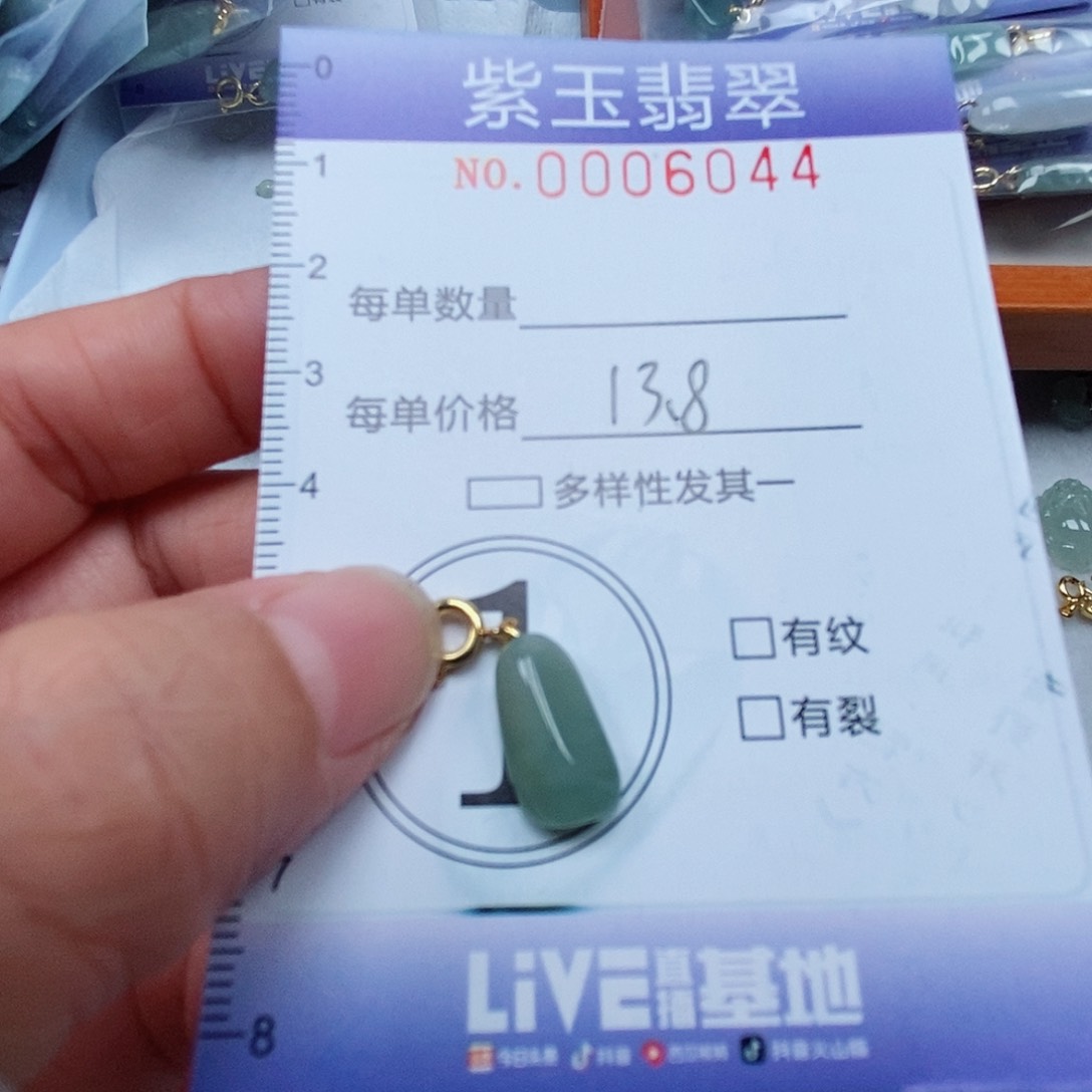 颈饰未镶嵌翡翠冰胶随行