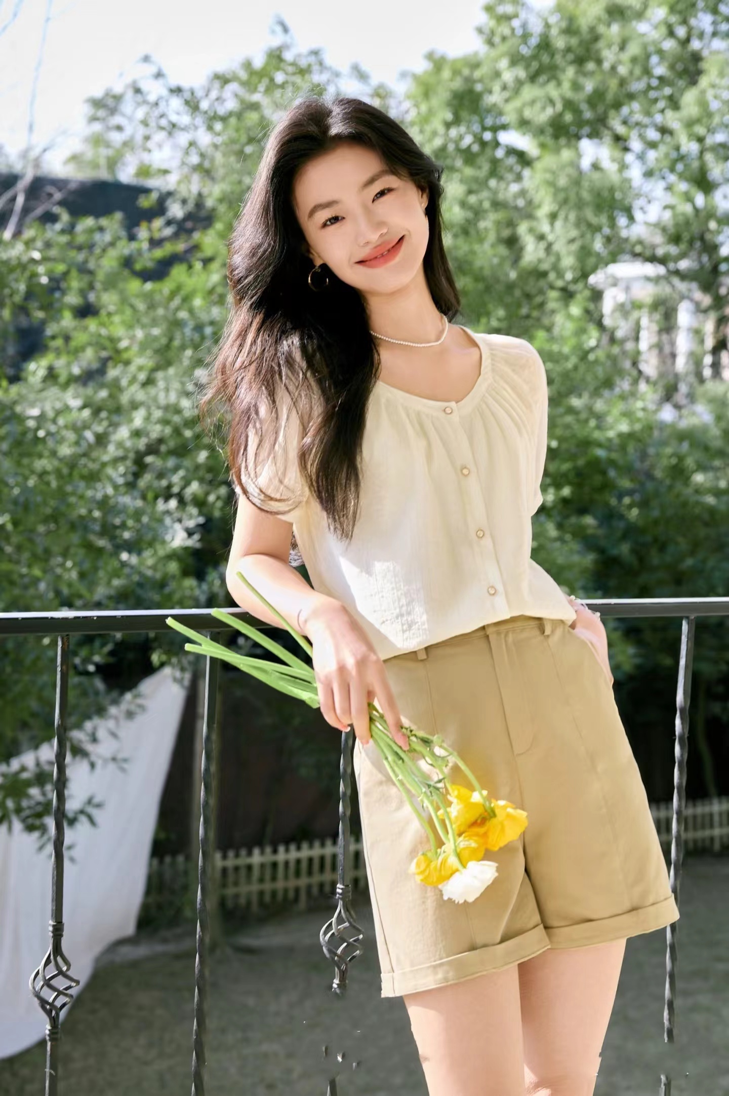 DA【直播价格链接扣号拍】上新春夏小众T恤夏季时尚裤子休闲百搭