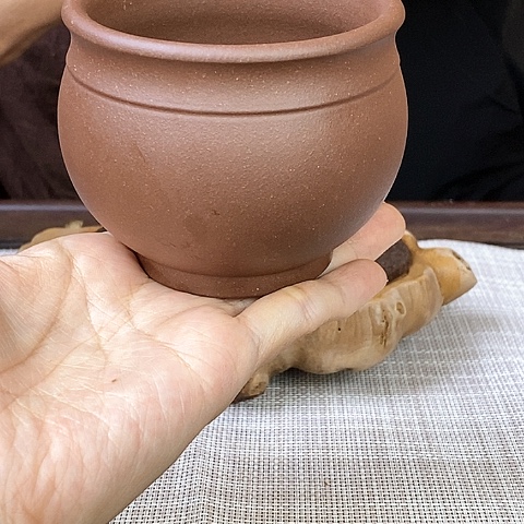 紫砂茶壶宜兴老紫泥160cc