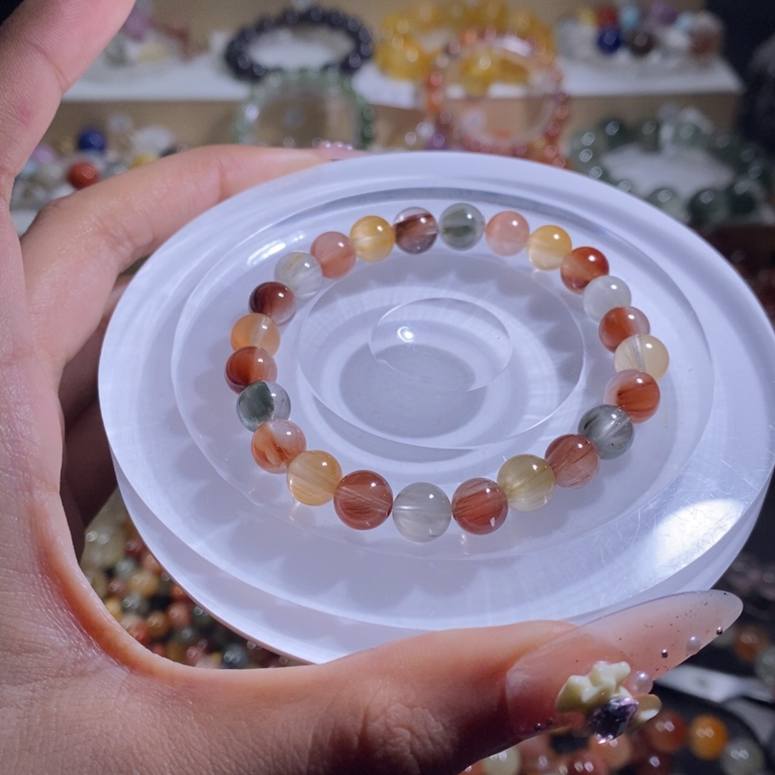 水晶手链未镶嵌手链