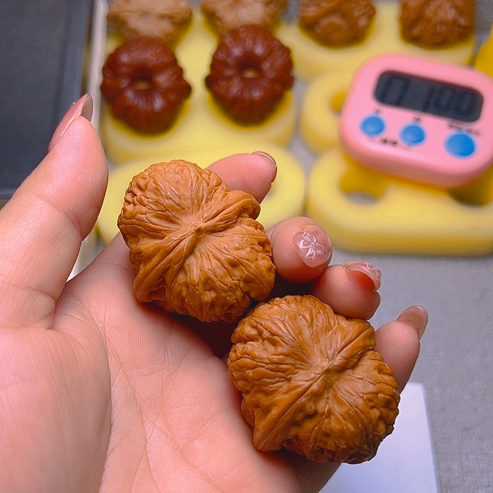 把件桃核月*元宝