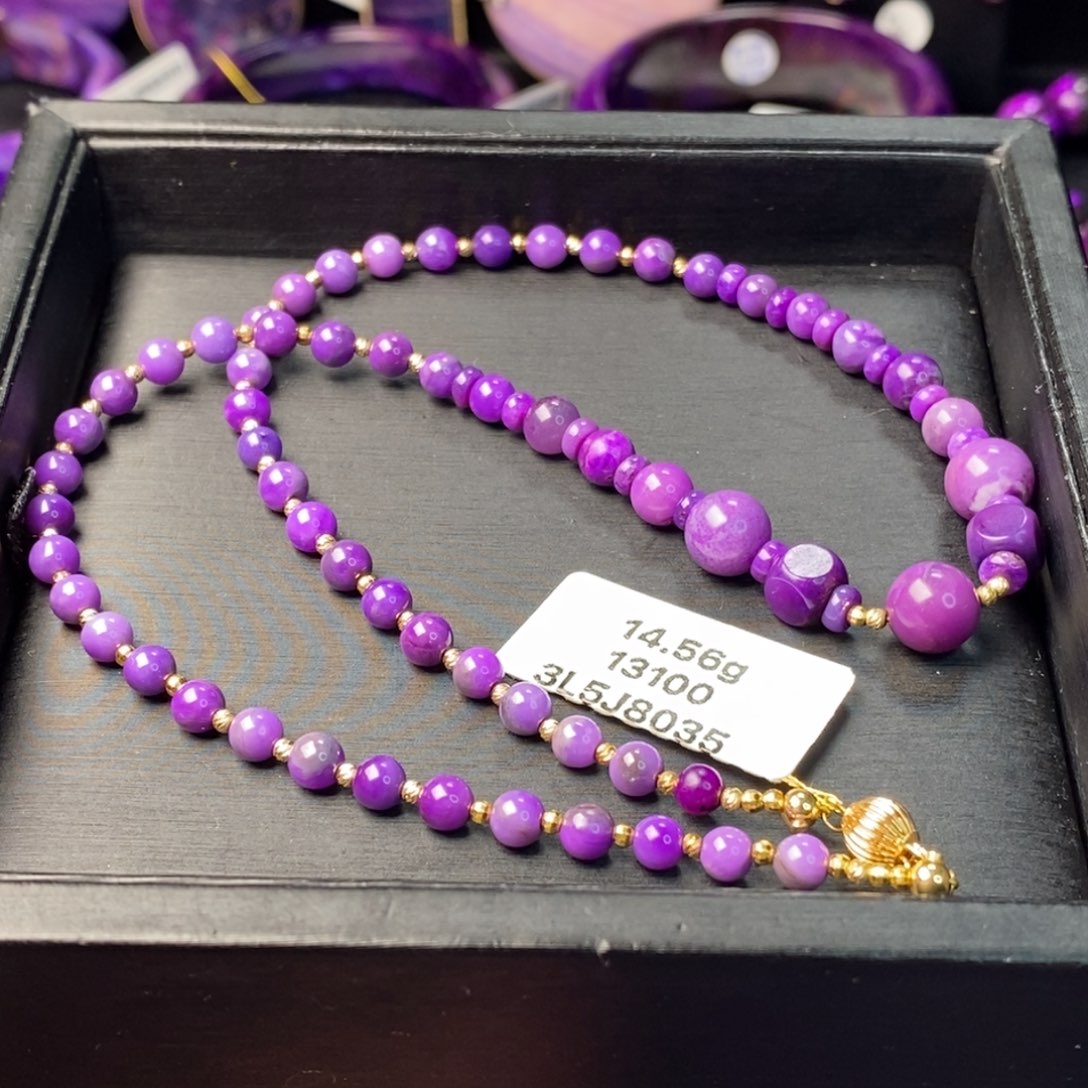 苏纪石（舒俱来）颈饰未镶嵌