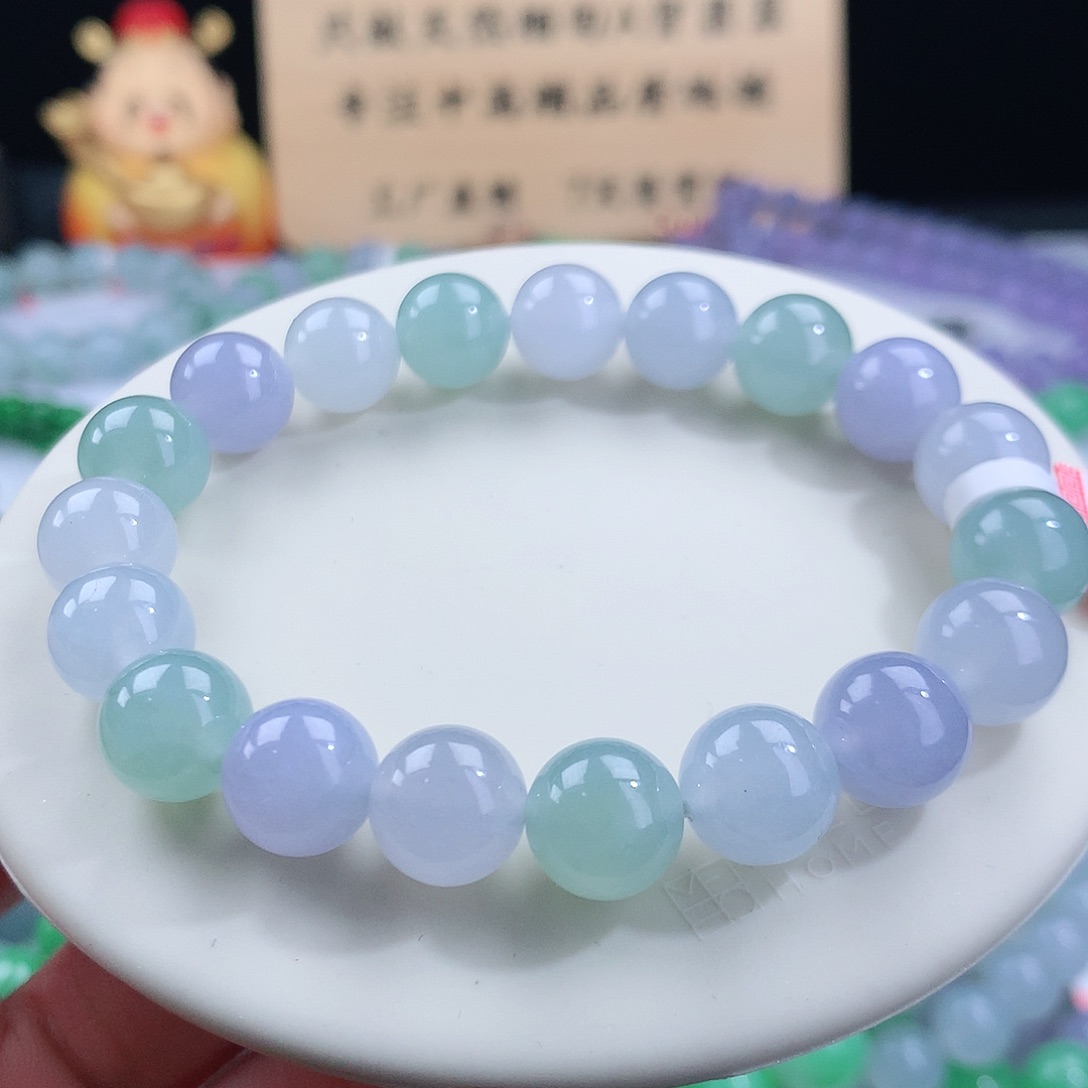 翡翠手链未镶嵌卡10