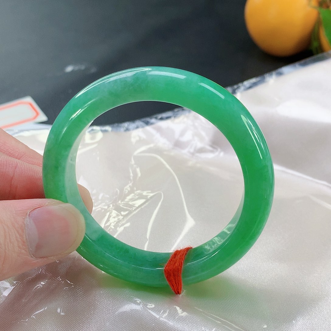 翡翠手镯未镶嵌811缅甸天然翡翠A货