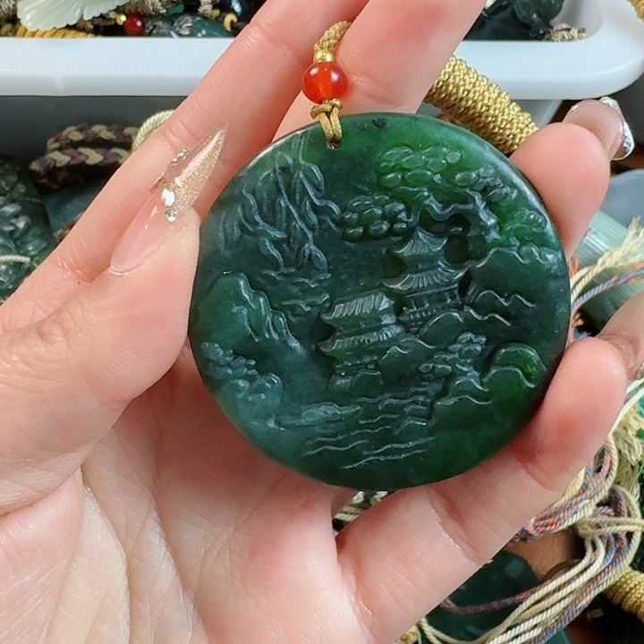 和田玉把件未镶嵌