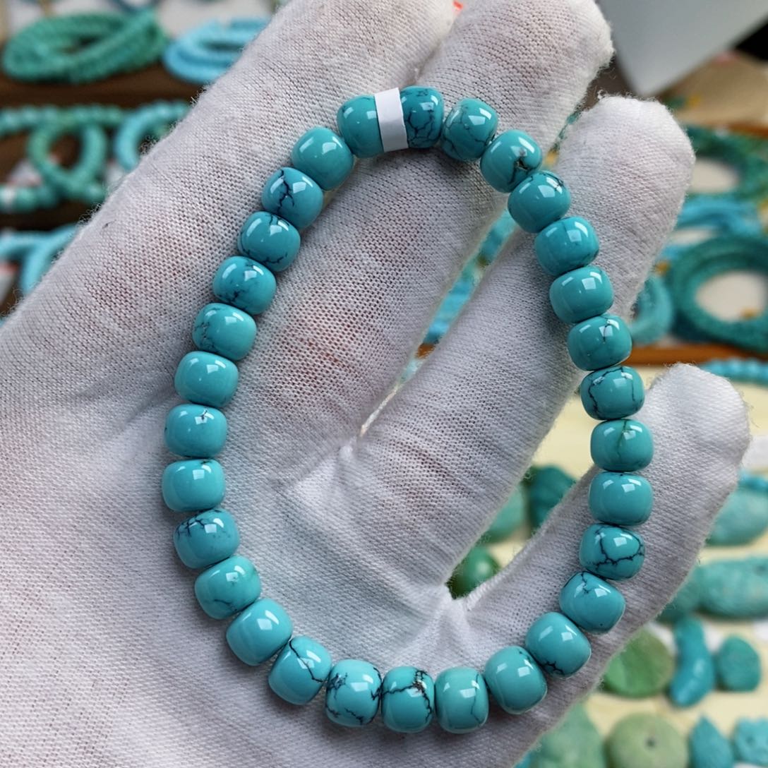 未镶嵌绿松石手串