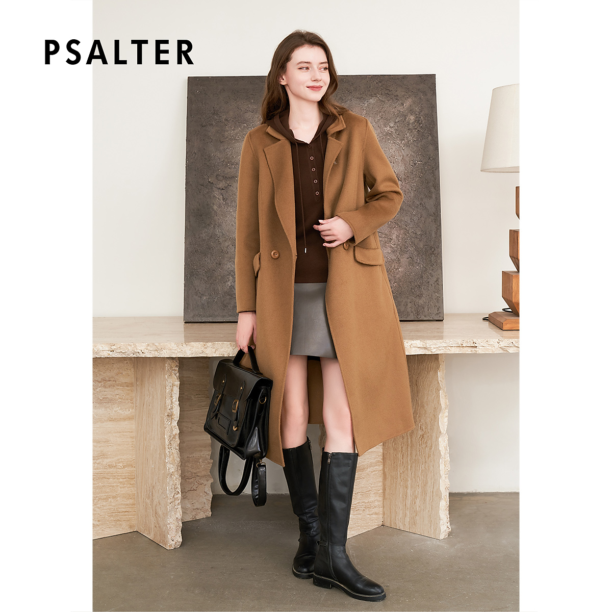 【丽公主】诗篇专选毛呢外套6C64580143